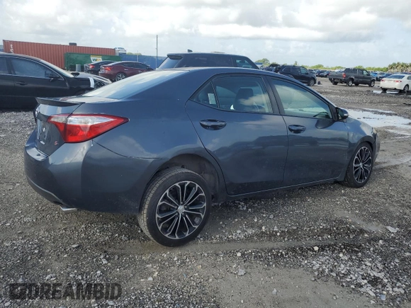 2014 Toyota Corolla L with VIN 2T1BURHE8EC142403, listed as a Copart auction lot 60801845 with Not provided miles and Salvage title. Bid and sale history available at DreamBid. Image 3.