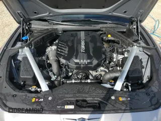 2022 Genesis G70 3.3T with VIN KMTG54TE9NU082715, listed as a Copart auction lot 73763974 with 8,834 mi miles and Non Repairable. Bid and sale history available at carsss.com. Image 11.