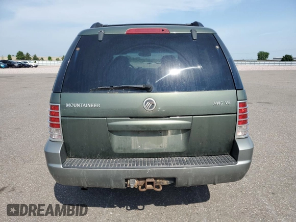 2002 Mercury Mountaineer Convenience with VIN 4M2ZU86W32ZJ21734, listed as a Copart auction lot 59169985 with 198,796 mi miles and Salvage title. Bid and sale history available at DreamBid. Image 6.