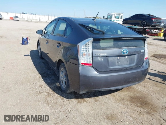 2011 Toyota Prius I with VIN JTDKN3DU4B0272062, listed as a IAAI auction lot 42082145 with 178,605 mi miles and . Bid and sale history available at DreamBid. Image 3.