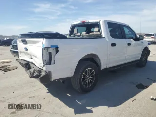 2020 Ford F-150 with VIN 1FTEW1P46LKE44396, listed as a Copart auction lot 50380815 with 65,438 mi miles and Salvage title. Bid and sale history available at DreamBid. Image 3.