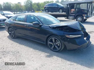 2025 Honda Accord Sport with VIN 1HGCY2F52SA018440, listed as a IAAI auction lot 42284525 with 3,973 mi miles and . Bid and sale history available at DreamBid. Image 1.