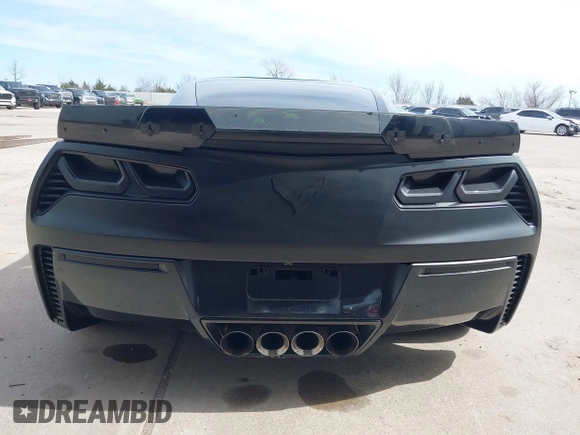2017 Chevrolet Corvette Grand Sport 2LT with VIN 1G1YY2D70H5105112, listed as a IAAI auction lot 41610621 with 60,283 mi miles. Bid and sale history available at carsss.com. Image 16.