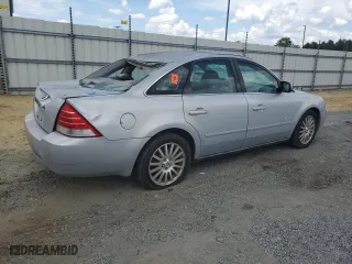 2005 Mercury Montego Premier with VIN 1MEFM42175G603066, listed as a Copart auction lot 51176974 with 172,759 mi miles and Salvage Title. Bid and sale history available at carsss.com. Image 3.