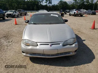 2004 Chevrolet Monte Carlo SS with VIN 2G1WX12K249117173, listed as a Copart auction lot 58361374 with 142,062 mi miles and Salvage Title. Bid and sale history available at carsss.com. Image 5.