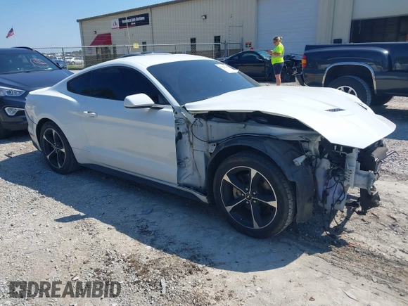 2018 Ford Mustang EcoBoost z VIN 1FA6P8TH2J5112959, wystawiony jako IAAI lot #42110990 z przebiegiem 97 088 mil mil oraz . Historia ofert i sprzedaży dostępna na DreamBid. Obrazek 1.