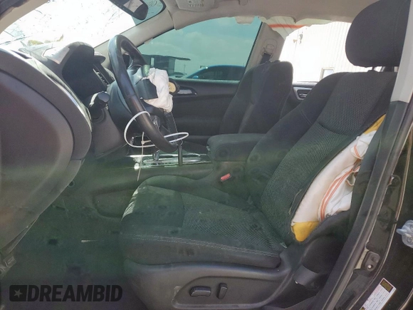 2017 Nissan Pathfinder S with VIN 5N1DR2MN8HC614311, listed as a Copart auction lot 55310065 with Not provided miles and Salvage title. Bid and sale history available at DreamBid. Image 7.