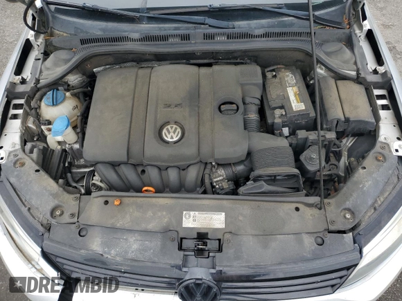 2011 Volkswagen Jetta SE with VIN 3VWDZ7AJ9BM320146, listed as a Copart auction lot 58521605 with 164,045 mi miles and Salvage title. Bid and sale history available at DreamBid. Image 11.