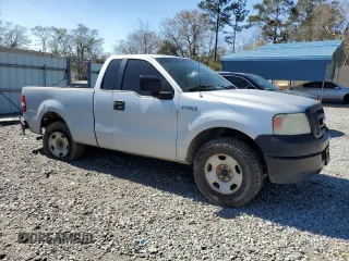 2005 Ford F-150 XL with VIN 1FTRF12275NB94238, listed as a Copart auction lot 49893695 with 283,085 mi miles and Salvage title. Bid and sale history available at DreamBid. Image 4.