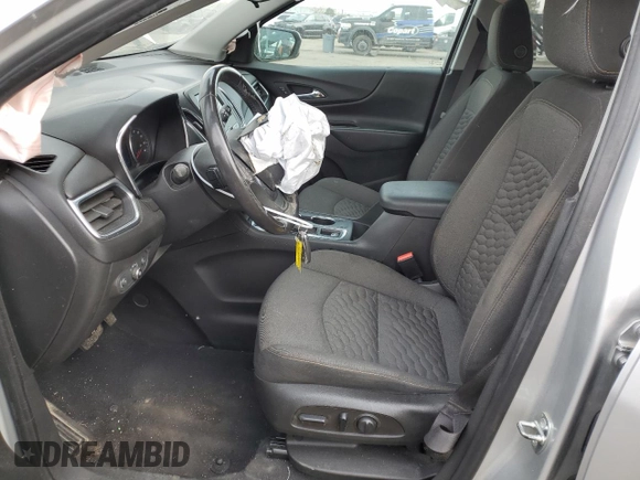 2021 Chevrolet Equinox LT with VIN 3GNAXUEV3MS179183, listed as a Copart auction lot 44121505 with 97,509 mi miles and Salvage Title. Bid and sale history available at DreamBid. Image 7.