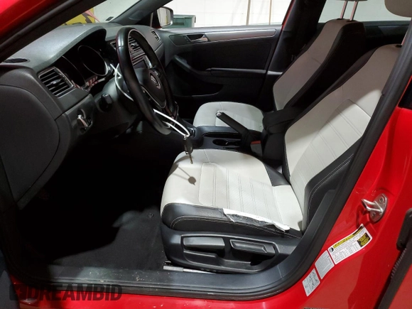 2016 Volkswagen Jetta Sport with VIN 3VWB17AJ4GM239710, listed as a Copart auction lot 57070525 with 107,576 mi miles and Salvage title. Bid and sale history available at DreamBid. Image 7.