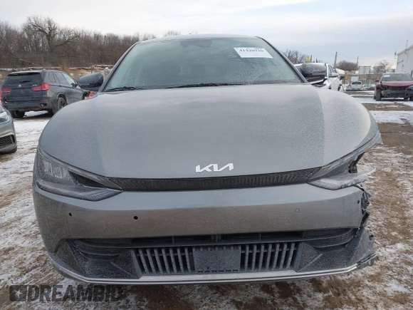 2022 Kia EV6 Wind with VIN KNDC3DLC0N5076216, listed as a IAAI auction lot 41420920 with 21,895 mi miles. Bid and sale history available at carsss.com. Image 12.