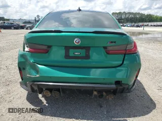 2022 BMW M3 Competition xDrive z VIN WBS43AY05NFN12563, wystawiony jako Copart lot #56837075 z przebiegiem Nie podano mil oraz Szkoda całkowita • Salvage title. Historia ofert i sprzedaży dostępna na DreamBid. Obrazek 6.