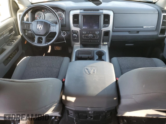 2018 Ram 1500 Lone Star Silver with VIN 1C6RR6LM2JS225662, listed as a Copart auction lot 88534335 with 78,842 mi miles and Salvage title. Bid and sale history available at DreamBid. Image 8.
