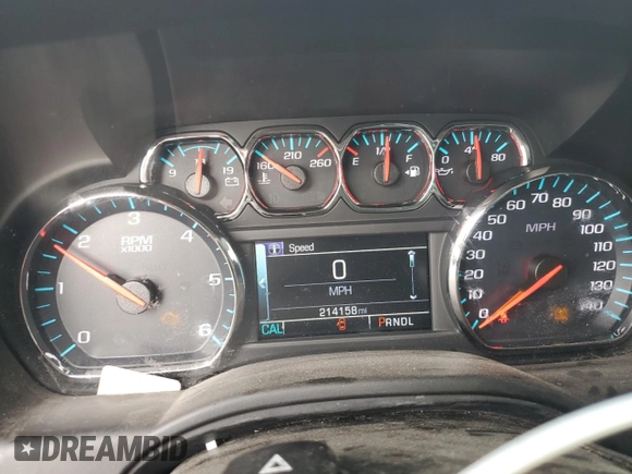 2018 Chevrolet Suburban LS with VIN 1GNSCGKC6JR303482, listed as a Copart auction lot 54703925 with 214,158 mi miles and Salvage title. Bid and sale history available at DreamBid. Image 9.
