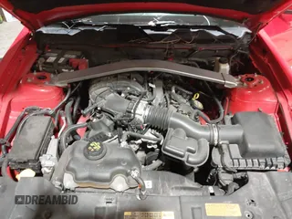 2014 Ford Mustang V6 with VIN 1ZVBP8EM9E5303736, listed as a IAAI auction lot 41895487 with 130,149 mi miles. Bid and sale history available at carsss.com. Image 10.