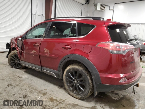 2018 Toyota RAV4 XLE with VIN 2T3RFREV1JW796091, listed as a Copart auction lot 49868845 with 71,878 mi miles and Salvage Title. Bid and sale history available at DreamBid. Image 2.