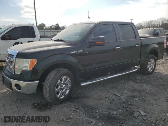 2014 Ford F-150 XL with VIN 1FTFW1CF4EFC47718, listed as a Copart auction lot 47552235 with 316,373 mi miles and Salvage title. Bid and sale history available at DreamBid. Image 1.