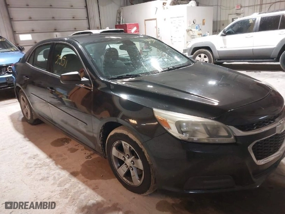 2015 Chevrolet Malibu LS with VIN 1G11B5SL8FF144185, listed as a IAAI auction lot 40922551 with 192,141 mi miles. Bid and sale history available at carsss.com. Image 1.