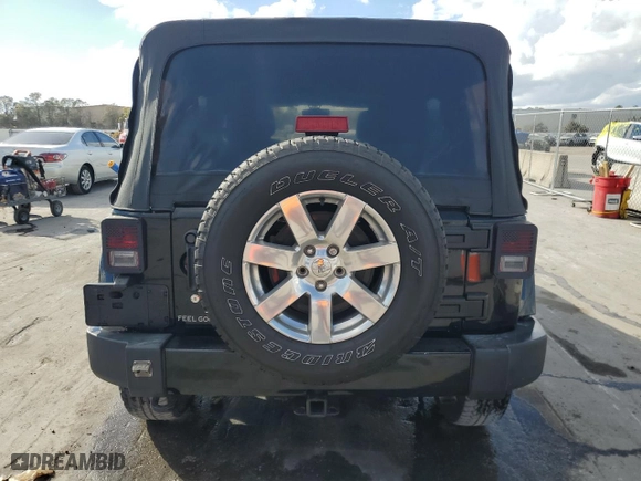 2018 Jeep Wrangler JK Unlimited Altitude with VIN 1C4BJWEG1JL844773, listed as a Copart auction lot 86252224 with 63,197 mi miles and Salvage Title. Bid and sale history available at carsss.com. Image 6.