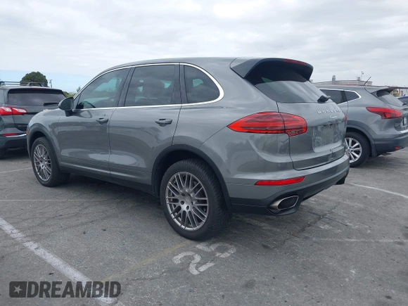 2016 Porsche Cayenne with VIN WP1AA2A27GKA15797, listed as a IAAI auction lot 42063043 with 81,464 mi miles. Bid and sale history available at carsss.com. Image 3.