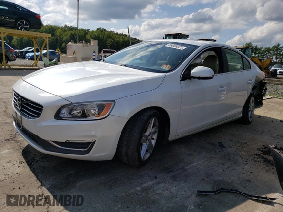 2015 Volvo S60 T5 Drive-E Premier with VIN YV126MFB7F2301301, listed as a Copart auction lot 68088923 with 103,879 mi miles. Bid and sale history available at carsss.com. Image 1.