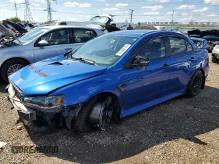 2015 Mitsubishi Lancer Evolution GSR with VIN JA32W8FV1FU011372, listed as a Copart auction lot 71730174 with 69,081 mi miles and Salvage Title. Bid and sale history available at carsss.com. Image 1.
