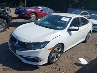 2020 Honda Civic Sedan LX with VIN 2HGFC2F68LH528718, listed as a IAAI auction lot 40259217 with 52,767 mi miles. Bid and sale history available at carsss.com. Image 17.