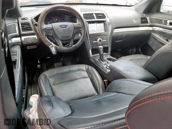 2019 Ford Explorer Sport with VIN 1FM5K8GT0KGB47634, listed as a Copart auction lot 60778275 with 145,776 mi miles and Salvage title. Bid and sale history available at DreamBid. Image 8.