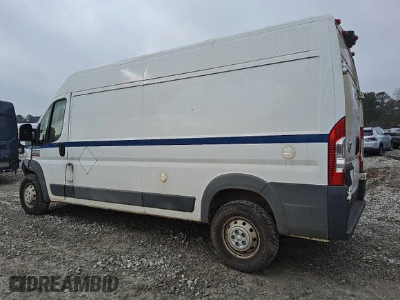2018 Ram ProMaster Cargo with VIN 3C6URVHG9JE116951, listed as a Copart auction lot 42162025 with Not Provided miles and Clean Title. Bid and sale history available at DreamBid. Image 2.