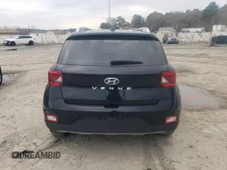 2024 Hyundai Venue Limited with VIN KMHRC8A31RU298758, listed as a Copart auction lot 49997345 with 14,579 mi miles and Salvage Title. Bid and sale history available at DreamBid. Image 6.