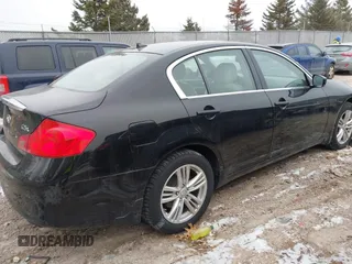 2011 Infiniti G25 x with VIN JN1DV6AR7BM450844, listed as a IAAI auction lot 41417344 with Not Provided miles and . Bid and sale history available at DreamBid. Image 4.