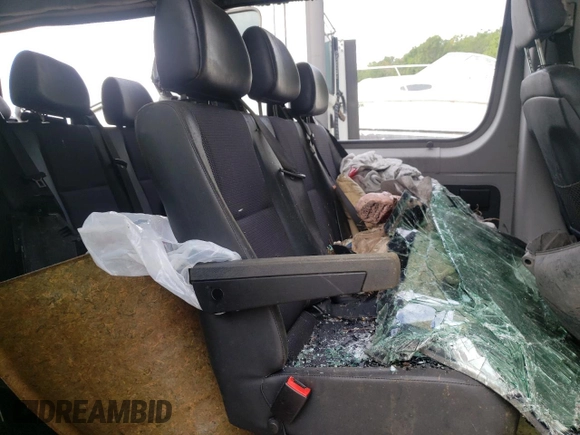 2016 Mercedes-Benz Sprinter with VIN 8BRPE8CD6GE125674, listed as a Copart auction lot 69031374 with Not Provided miles and Salvage Title. Bid and sale history available at DreamBid. Image 6.