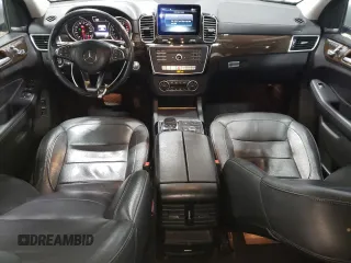 2017 Mercedes-Benz GLS 450 with VIN 4JGDF6EEXHA755388, listed as a Copart auction lot 55715184 with 72,675 mi miles and Salvage Title. Bid and sale history available at DreamBid. Image 8.