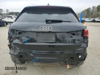 2022 Audi Q3 S line Premium Plus with VIN WA1EECF33N1054639, listed as a Copart auction lot 49807115 with 50,329 mi miles and Salvage Title. Bid and sale history available at carsss.com. Image 6.