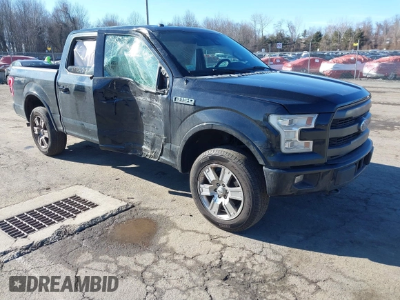 2016 Ford F-150 XLT with VIN 1FTEW1EG8GFD07598, listed as a IAAI auction lot 41704800 with 200,983 mi miles. Bid and sale history available at carsss.com. Image 1.