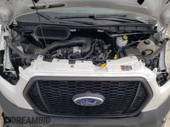 2023 Ford Transit Cargo with VIN 1FTBR1Y83PKA29926, listed as a Copart auction lot 83096634 with 22,496 mi miles and Clean Title. Bid and sale history available at DreamBid. Image 12.