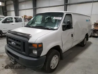2014 Ford Econoline Cargo Commercial with VIN 1FTNS1EW6EDB20128, listed as a Copart auction lot 88894355 with 180,376 mi miles and Salvage Title. Bid and sale history available at carsss.com. Image 1.