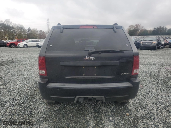 2005 Jeep Grand Cherokee Laredo with VIN 1J4GS48N35C505126, listed as a Copart auction lot 81670794 with 224,096 mi miles and Salvage Title. Bid and sale history available at carsss.com. Image 6.
