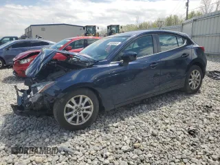 2014 Mazda 3 i Touring z VIN 3MZBM1L74EM114452, wystawiony jako Copart lot #55088845 z przebiegiem Nie podano mil oraz Czysty tytuł • Clean title. Historia ofert i sprzedaży dostępna na DreamBid. Obrazek 1.