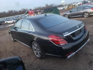 2018 Mercedes-Benz S 450 with VIN WDDUG6EB9JA347550, listed as a Copart auction lot 69417262 with 23,556 mi miles and . Bid and sale history available at DreamBid. Image 2.