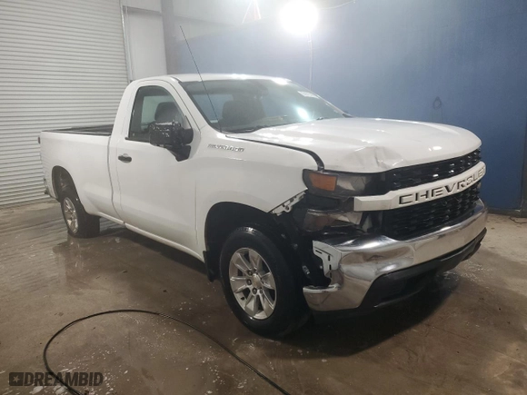 2022 Chevrolet Silverado 1500 LTD Work Truck with VIN 3GCNWAED4NG187204, listed as a Copart auction lot 42754015 with 84,668 mi miles and Clean Title. Bid and sale history available at carsss.com. Image 4.