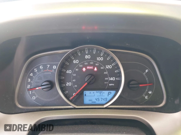 2015 Toyota RAV4 LE with VIN JTMBFREV7FJ034732, listed as a IAAI auction lot 42050858 with 45,749 mi miles. Bid and sale history available at carsss.com. Image 7.