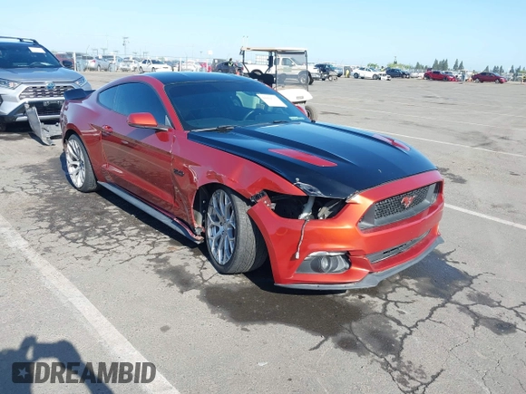 2015 Ford Mustang GT z VIN 1FA6P8CF3F5314764, wystawiony jako IAAI lot #42162531 z przebiegiem 73 080 mil mil oraz . Historia ofert i sprzedaży dostępna na DreamBid. Obrazek 1.