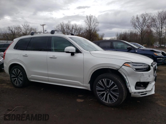 2021 Volvo XC90 Momentum with VIN YV4A22PKXM1730495, listed as a Copart auction lot 53193545 with 54,856 mi miles and Salvage Title. Bid and sale history available at carsss.com. Image 4.