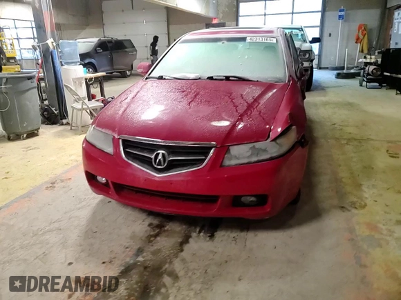 2004 Acura TSX w/Navigation with VIN JH4CL96994C003450, listed as a Copart auction lot 42313185 with 216,477 mi miles and Salvage Title. Bid and sale history available at carsss.com. Image 10.