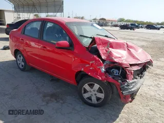 2010 Chevrolet Aveo 1LT with VIN KL1TD5DEXAB114895, listed as a IAAI auction lot 41833669 with Not Provided miles and . Bid and sale history available at DreamBid. Image 1.