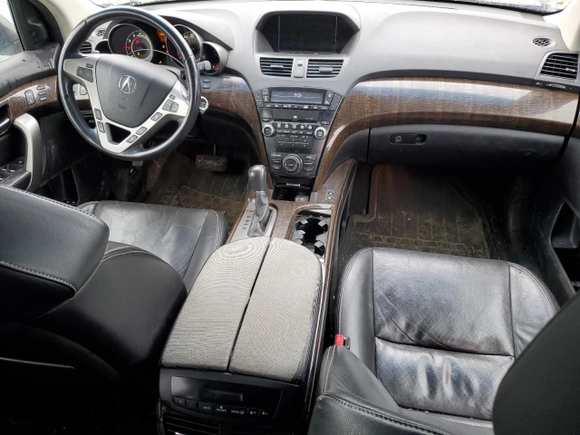 2010 Acura MDX Advance with VIN 2HNYD2H57AH503700, listed as a Copart auction lot 55682604 with 161,678 mi miles and Salvage Title. Bid and sale history available at DreamBid. Image 8.