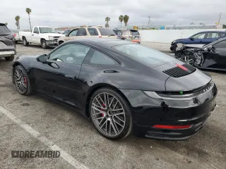 2021 Porsche 911 Carrera S with VIN WP0AB2A95MS222728, listed as a Copart auction lot 52555324 with 14,419 mi miles. Bid and sale history available at carsss.com. Image 2.
