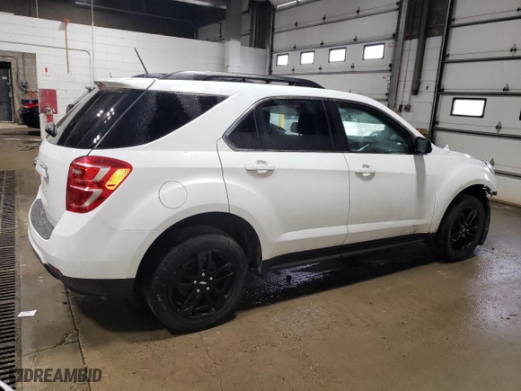 2017 Chevrolet Equinox LT with VIN 2GNFLFEK1H6237637, listed as a Copart auction lot 54168325 with 109,418 mi miles and Salvage Title. Bid and sale history available at carsss.com. Image 3.